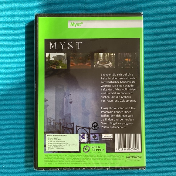 Vintage PC game MYST - Picture 2 of 2
